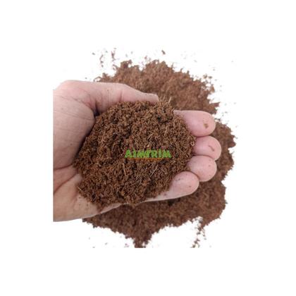Imagem de Substrato Pó de de coco Fibra de Coco 10 Litros Fibra Fina Granulada plantio germinação mudas vasos floreiras canteiros pronto para uso grow cultivo