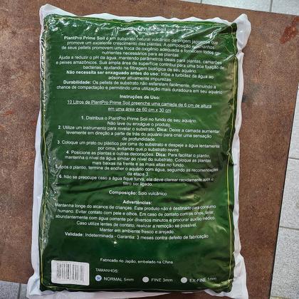 Imagem de Substrato Prime Soil Black 5mm PlantPro Preto 10 L / 8kg