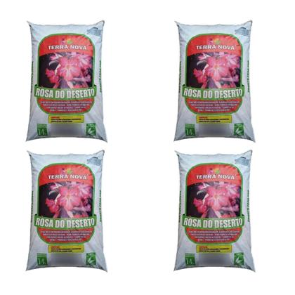 Imagem de Substrato Rosa Do Deserto Terra Nova 1 Saco Fechado 14kg Plantação Flores Fertilizante