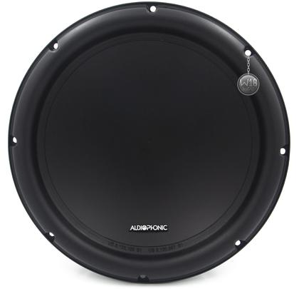 Imagem de Subwoofer 12 Polegadas Audiophonic Club C112 D2 400W RMS Bobina Dupla 22 Ohms HiFi Grave Pesado