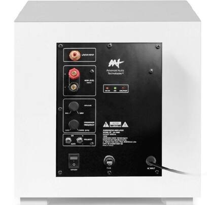 Imagem de Subwoofer  AAT Compact Cube 8 Cor Branco