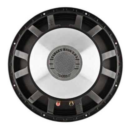 Imagem de Subwoofer Eros 15 Pol. Target Bass 3K Cromado 1500w Rms 4 Ohms Alto Falante Grave 3.0k