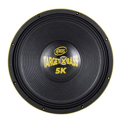 Imagem de Subwoofer Eros 15 Polegadas Target XBass 5k 2500w Rms 4 Ohms Amarelo Alto Falante Sub Grave