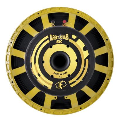 Imagem de Subwoofer Eros 15 Polegadas Target XBass 5k 2500w Rms 4 Ohms Amarelo Alto Falante Sub Grave