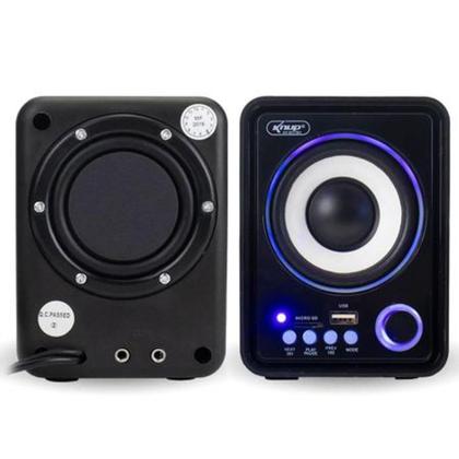 Imagem de Subwoofer Knup 2.1 Sd/pen Drive Radio Fm 16w Bluetooth Kp-6017bh