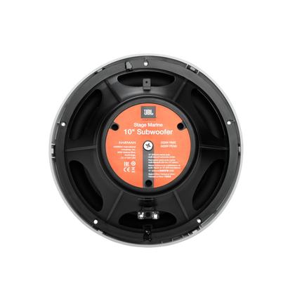 Imagem de Subwoofer Maritimo JBL 10 Polegadas Stage Marine 200w Rms 4 Ohms Branco Alto Falante Nautico Embarcações