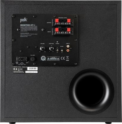 Imagem de Subwoofer Polk Monitor XT12 - 12 100W, Controles Integrados