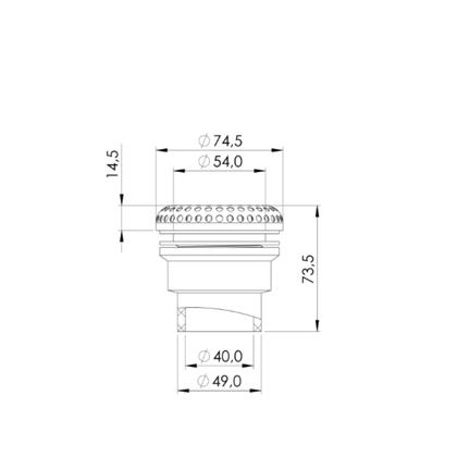 Imagem de Sucção Plus Inox Banheira Hidromassagem Spas Ofurôs Sanspray