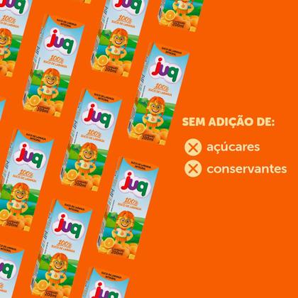 Imagem de Suco de Laranja 100% JUQ 200ml Caixa C/24 Un