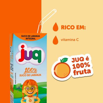 Imagem de Suco de Laranja 100% JUQ 200ml Caixa C/24 Un
