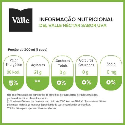Imagem de Suco De Uva Del Valle 1L -  Pack Com 6 Unidades