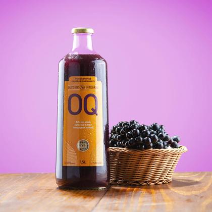 Imagem de Suco de Uva Integral OQ 1,5 Litro Caixa C/6 Un