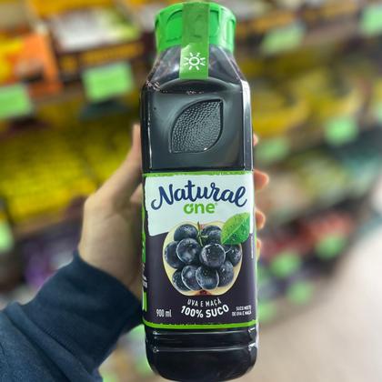 Imagem de Suco misto de uva e maça 900ml natural one