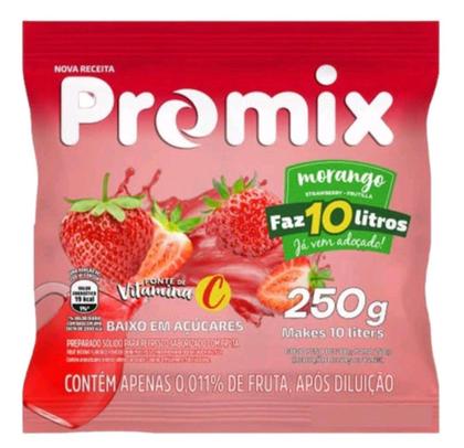 Imagem de Suco Refresco Em Pó Promix Sabores Variados - 10 Pacotes