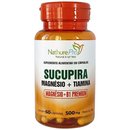 Imagem de Sucupira Magnésio + Tiamina (Magnésio + B1 Premium) 60 Cápsulas 500mg