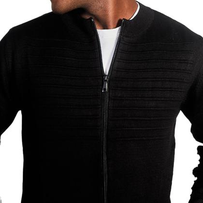 Imagem de Suéter Detalhado Masculino Com Zíper Inverno