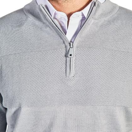 Imagem de Suéter Detalhado Masculino Com Zíper Inverno