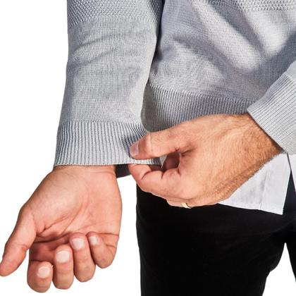 Imagem de Suéter Detalhado Masculino Com Zíper Inverno