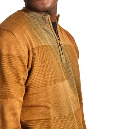 Imagem de Suéter Detalhado Masculino Com Zíper Inverno