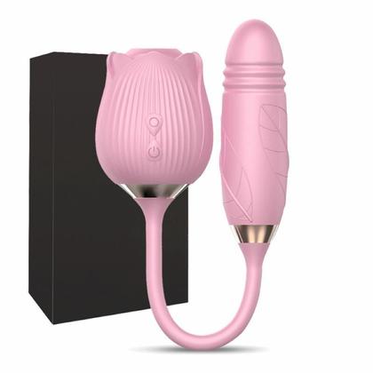 Imagem de Sugador de Clitóris com Vibrador Vai e Vem Estimulador Feminino