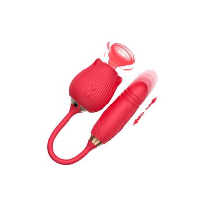 Imagem de Sugador de Clitóris com Vibrador Vai e Vem Estimulador Feminino