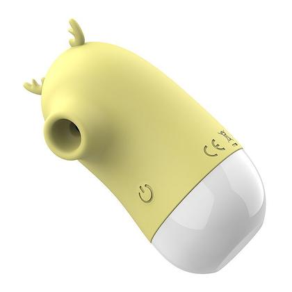 Imagem de Sugador e Estimulador de Clitóris Discreto Monster Amarelo