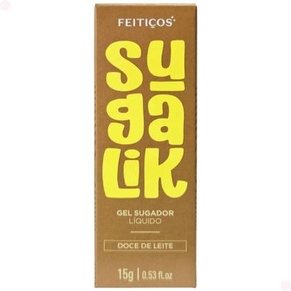 Imagem de Sugalik Sugador Líquido Doce de leite 15g (Edição Limitada) Mais vendido - Vegano textura agradável