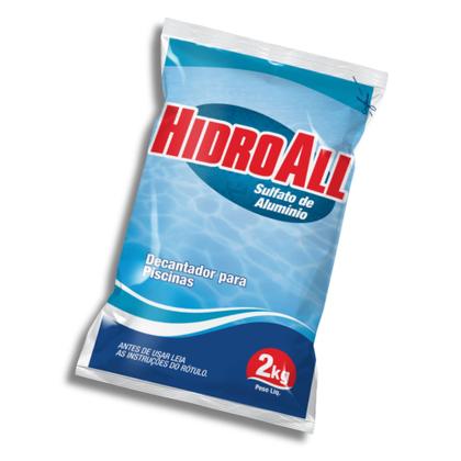 Imagem de Sulfato de Alumínio 2kg Hidroall Para Piscinas