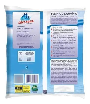 Imagem de SULFATO DE ALUMÍNIO 2kG