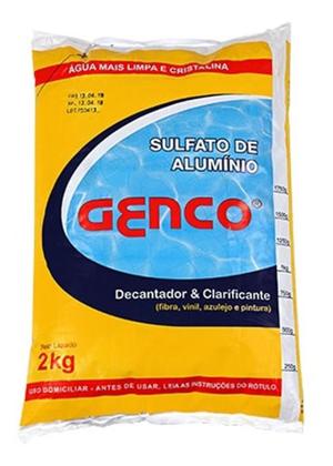 Imagem de Sulfato De Alumínio Genco Decanta E Clarifica Água Piscinas