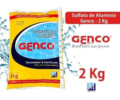 Imagem de Sulfato De Alumínio Genco Decanta E Clarifica Água Piscinas