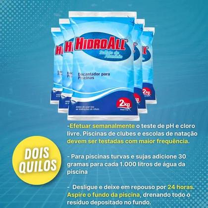 Imagem de Sulfato de aluminio hidroall 2kg