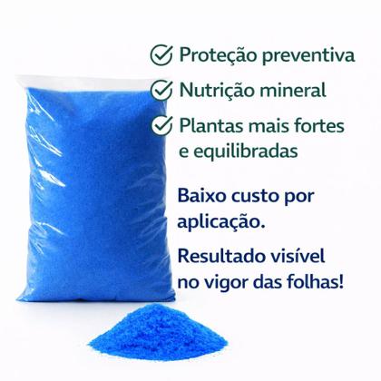 Imagem de Sulfato De Cobre 1kg 99% Pureza