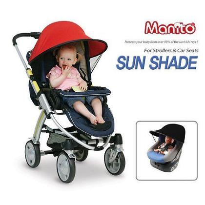 Imagem de Sun Shade Manito para carrinhos de bebê e assentos de carro UPF 50+ Blue