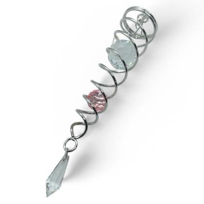 Imagem de Suncatcher Captador Catalisador Energia Fengshui Rosa 30cm