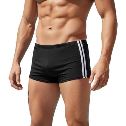 Imagem de Sunga Boxer Box Masculina Adulto Confortável Moda Praia Piscina Natação Esportiva
