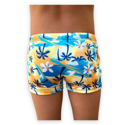 Imagem de Sunga Boxer Infantil Juvenil + Camisa Proteção Solar Uv 50