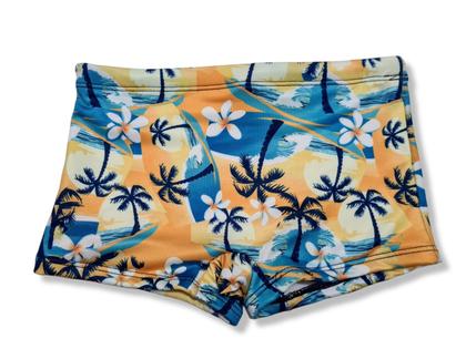 Imagem de Sunga Boxer Infantil Juvenil + Camisa Proteção Solar Uv 50