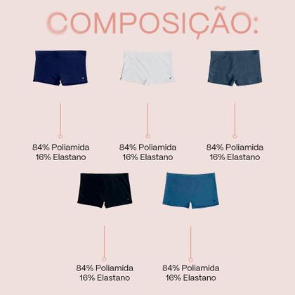 Imagem de Sunga Boxer Mash Adulto Moda Praia Tamanhos Grandes 