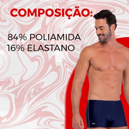 Imagem de Sunga Boxer Mash Adulto Moda Praia Tamanhos Grandes 