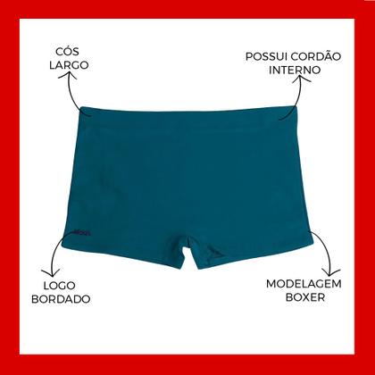 Imagem de Sunga Boxer Mash Adulto Moda Praia Tamanhos Grandes 