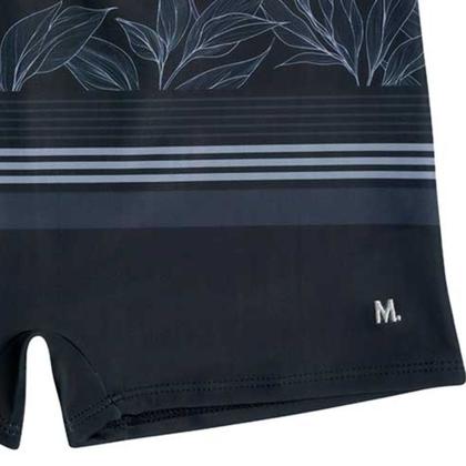 Imagem de Sunga Boxer Plus Size Estampada Mash Secagem Rápida Larga