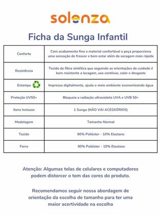 Imagem de Sunga Infantil Royal com Azul Bebê Solenza Moda Praia