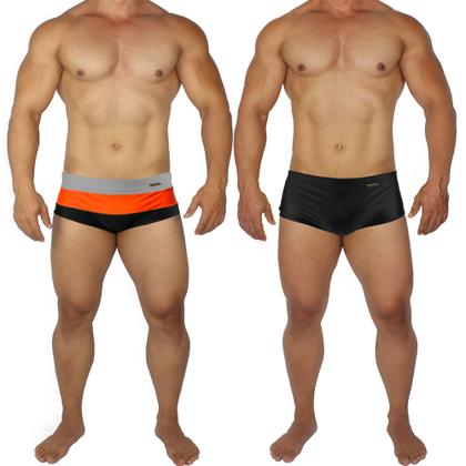 Imagem de Sunga Masculina Kit verão Adulto Listrada Varias Cores