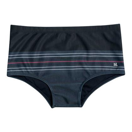 Imagem de Sungão estampado com listras plus size