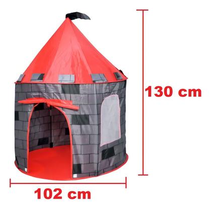 Imagem de Super Barraca Infantil Estrelas Meninos Castelo Torre Grande Tenda Toca