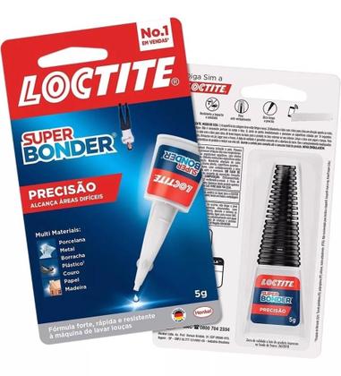 Imagem de Super Bonder Loctite Precisão 5g Forte Resistente