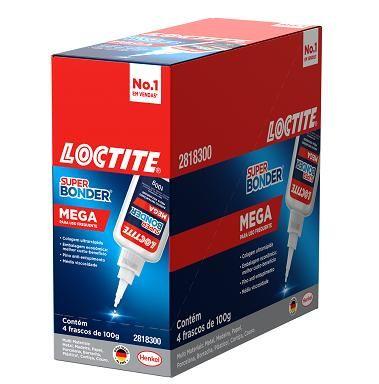 Imagem de Super Bonder Mega 100g - display c/ 4 un