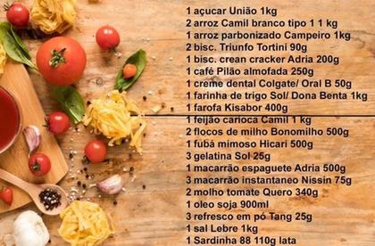 Imagem de Super Cesta Básica 30 Itens Doação Ajuda