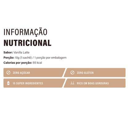 Imagem de Super Coffee To Go 28 sachês (14 Vanilla + 14 Choconilla) Caffeine Army